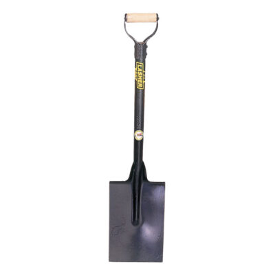 1 black flat spade- on a transparent background