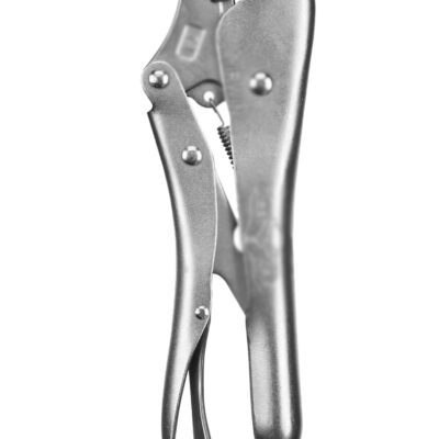 Silver pliers on a transparent background