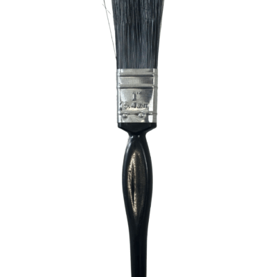 Paintbrush with a red base